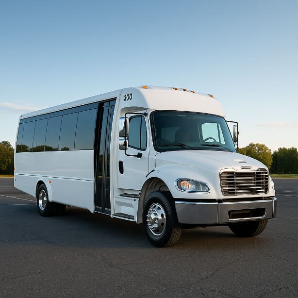 Irving Shuttle Bus Rentals 25 Passenger Shuttle Bus