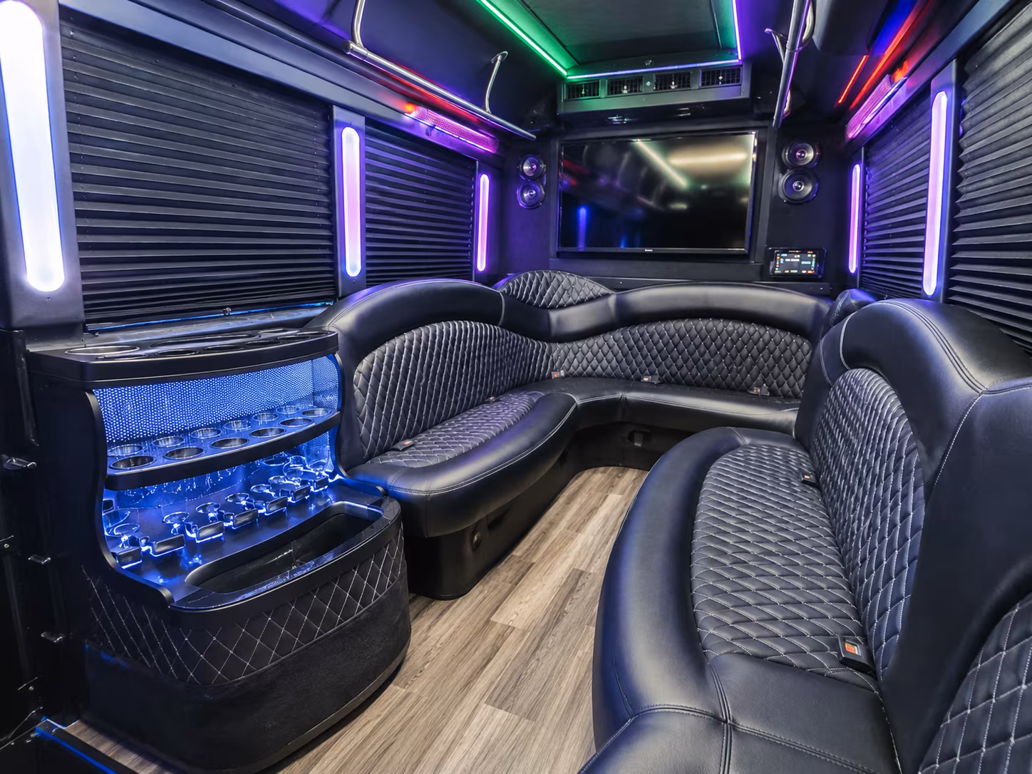 affordable irving prom party bus prices split across your group